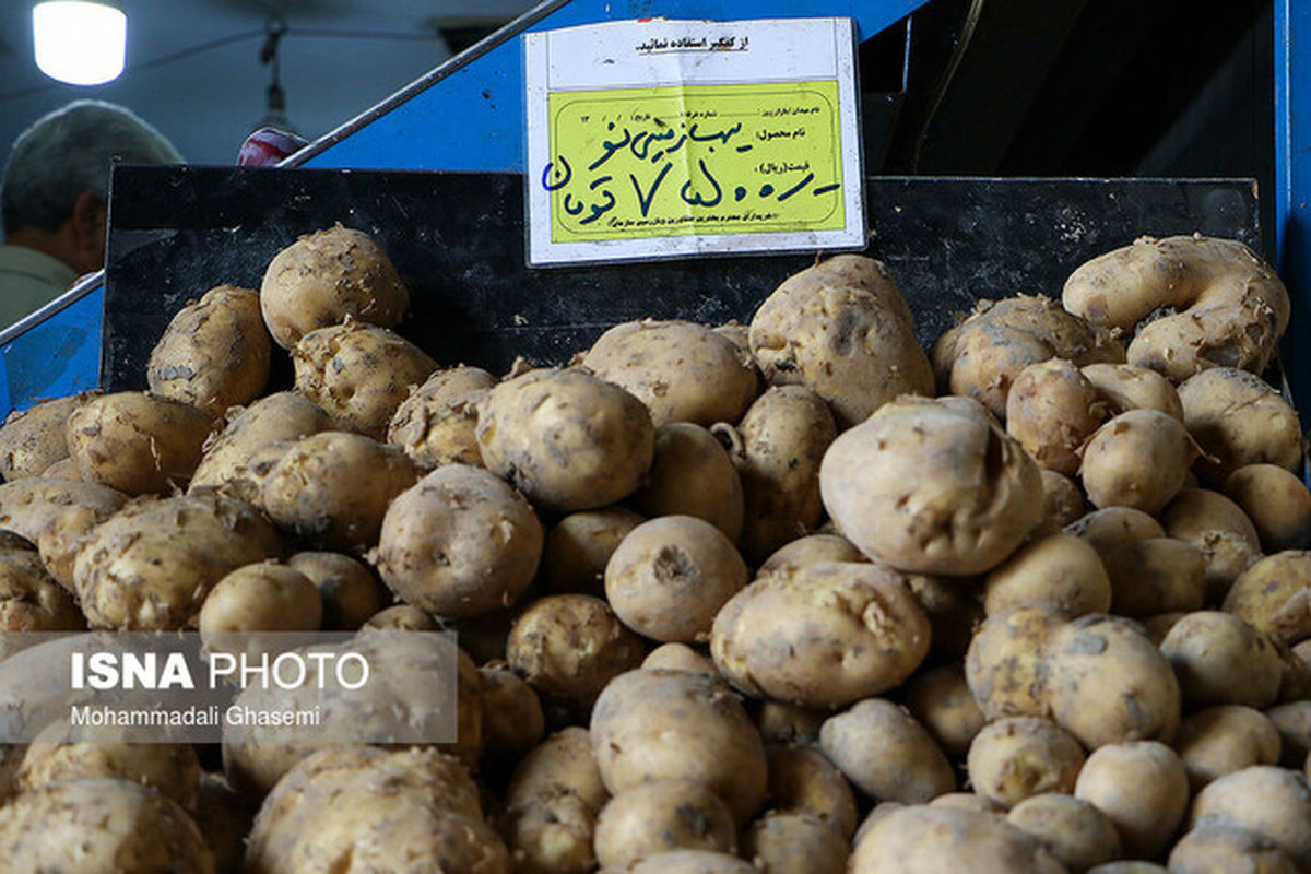سیب‌زمینی صدرنشین افزایش قیمت در خرداد ماه امسال