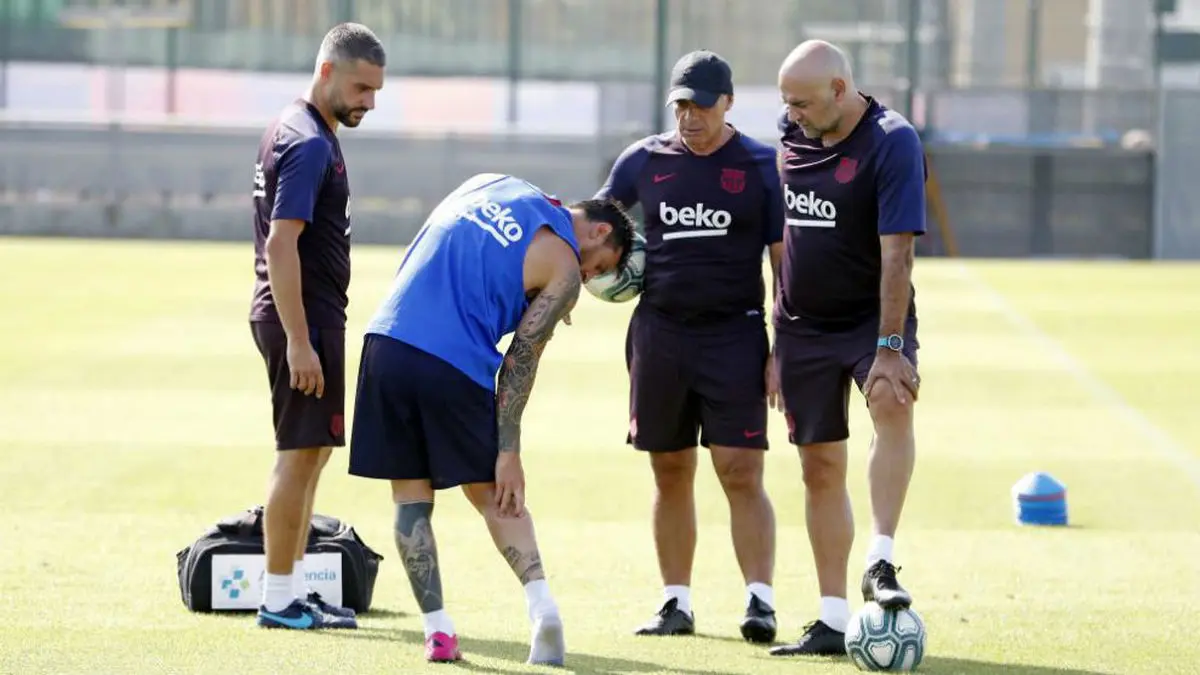 مسی غایب احتمالی بارسلونا مقابل بتیس؟