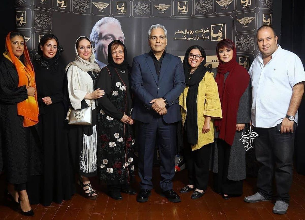 حضور هنرمندان در شب اول کنسرت مهران مدیری