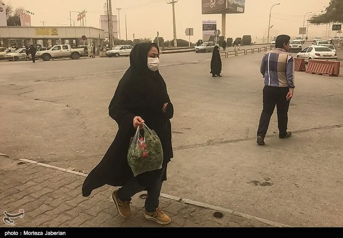 هوای قصرشیرین در شبانه‌روز گذشته در وضعیت هشدار قرار داشت