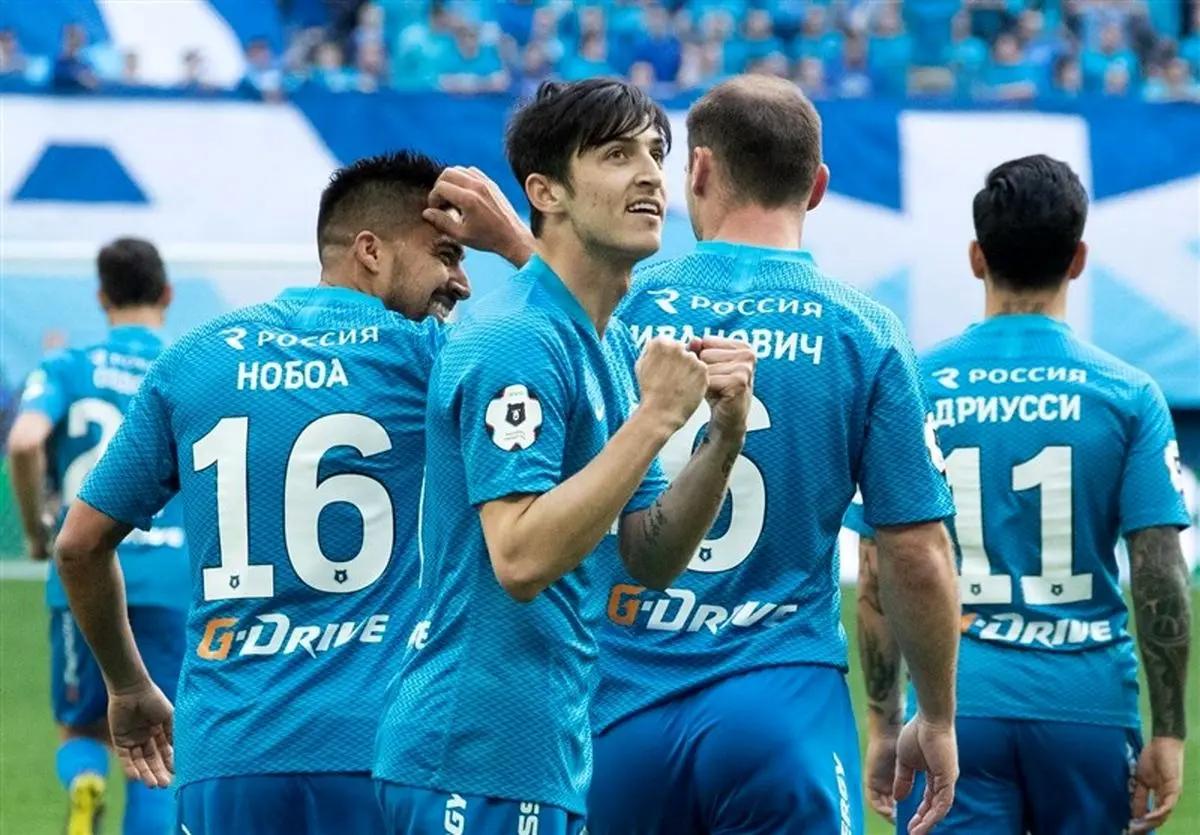 خلاصه بازی زنیت - کراسنودار ( ویدئو)