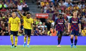 بارسا 2-1 آرسنال: کاتالان ها فاتح جام خوان گامپر