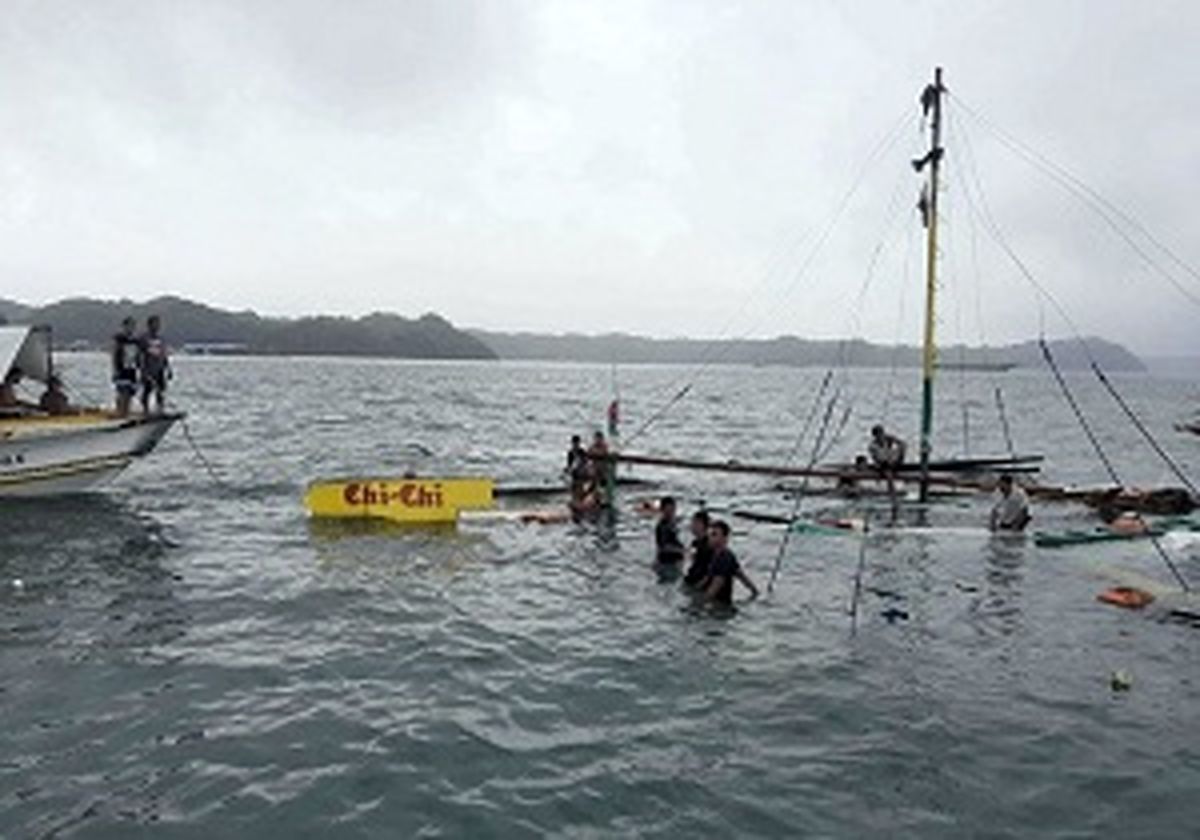 ۳۴ کشته و مفقود در پی واژگونی ۳ قایق در فیلیپین