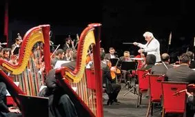 نوای خوش ارکستر فیلارمونیک از دل میلاد