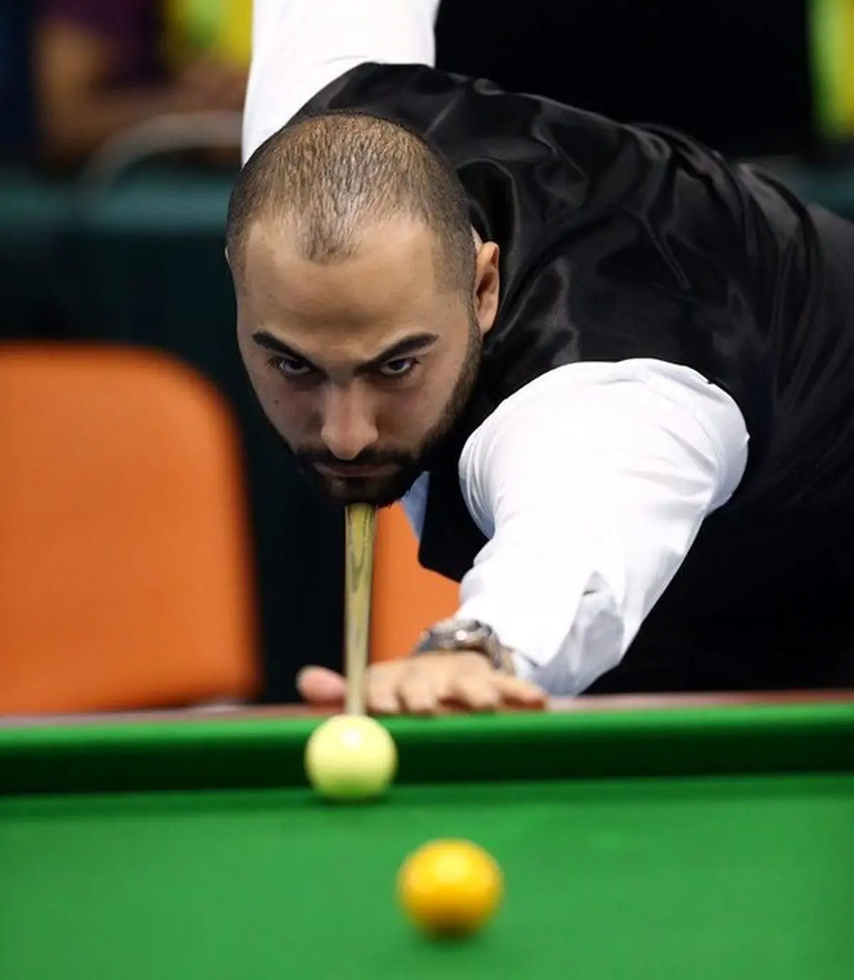 پیدا شدن وسایل اسنوکر باز ایرانی با کمک سفیر ایران در چین