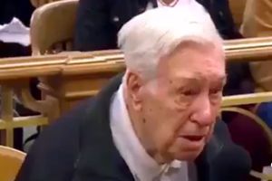 پیرمرد ۹۶ ساله در دادگاه عفو شد