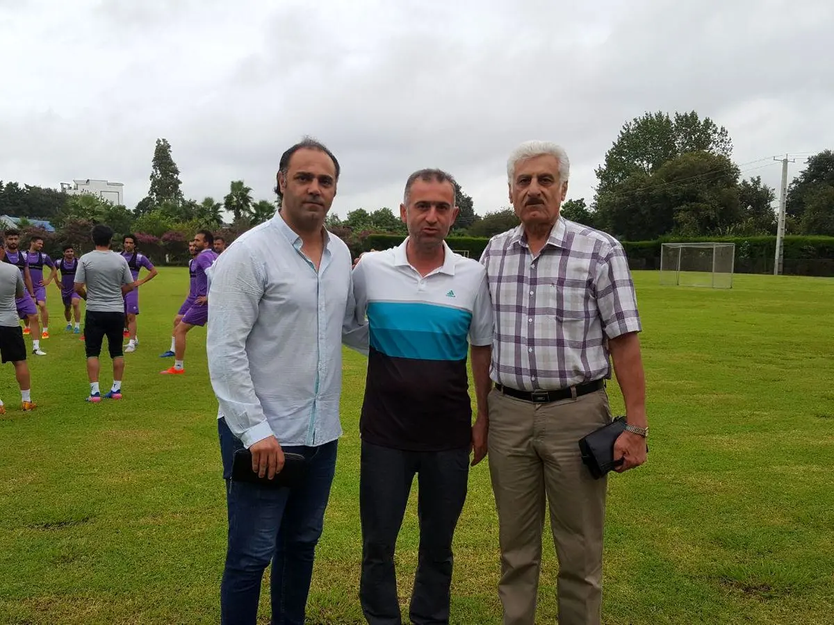 گلر استقلالی در تمرین حریف اول پرسپولیس