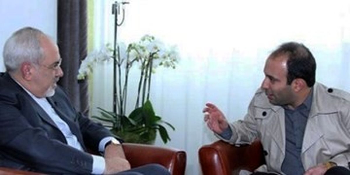 پشت صحنه مصاحبه کامران نجف‌زاده با ظریف و واکنش جالب وزیر خارجه