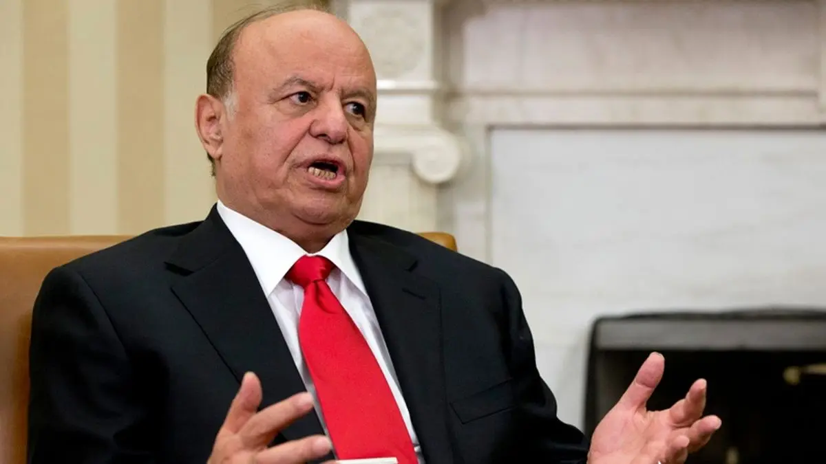 منصور هادی: با واشنگتن برای مقابله با ایران همکاری داریم!