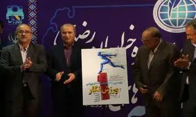 حضور تاج در جمع خبرنگاران مشهدی
