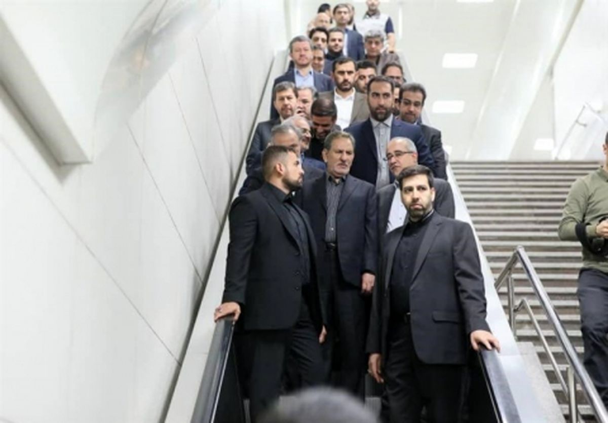جهانگیری: قرارداد احداث قطار برقی تهران ـ مشهد با چین منعقد شد