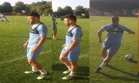   سروش رفیعی با شهر خودرو تمرین کرد
