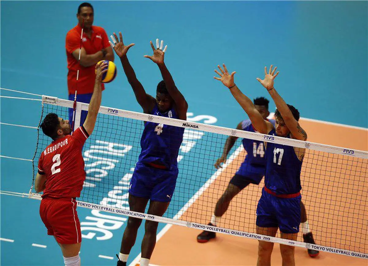 پیروزی سخت تیم ملی والیبال برابر کوبا