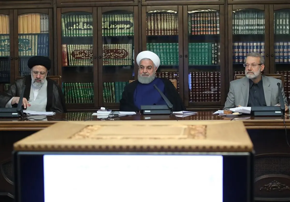 جلسه شورای عالی هماهنگی اقتصادی با حضور سران قوا + عکس
