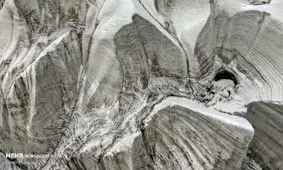 یخچال های طبیعی تبت‎+ عکس