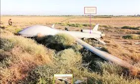 تأیید خبر سقوط پهپاد جاسوسی آمریکا در عراق؛ پهپاد حامل موشک بود+تصاویر