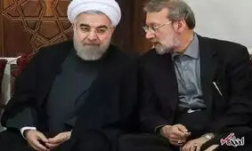 تشکیل ائتلاف نانوشته و انتخاباتی بین روحانی و لاریجانی / بحث «نامزد در سایه» باعث دوقطبی‌شدن فضا بین طرفداران روحانی شده است