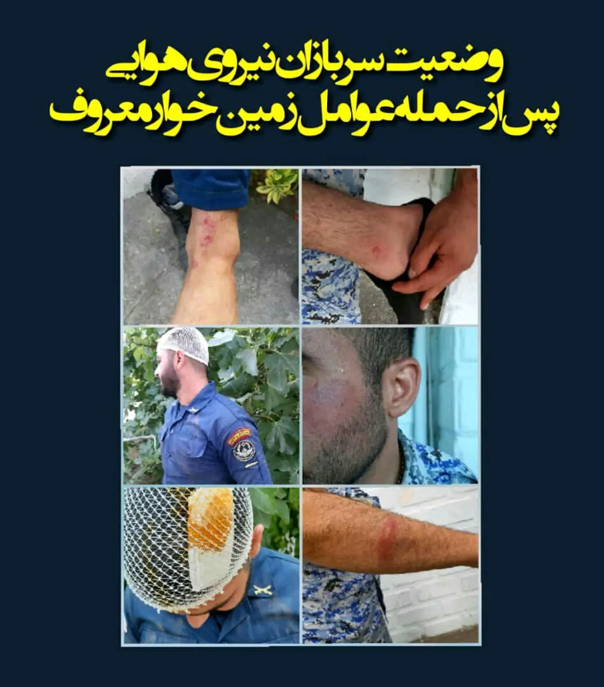 تعرض زمین خواران به پادگان نجات خدمه نیروی هوایی ارتش / زمین خواران به دنبال باند فرودگاه! +جزئیات