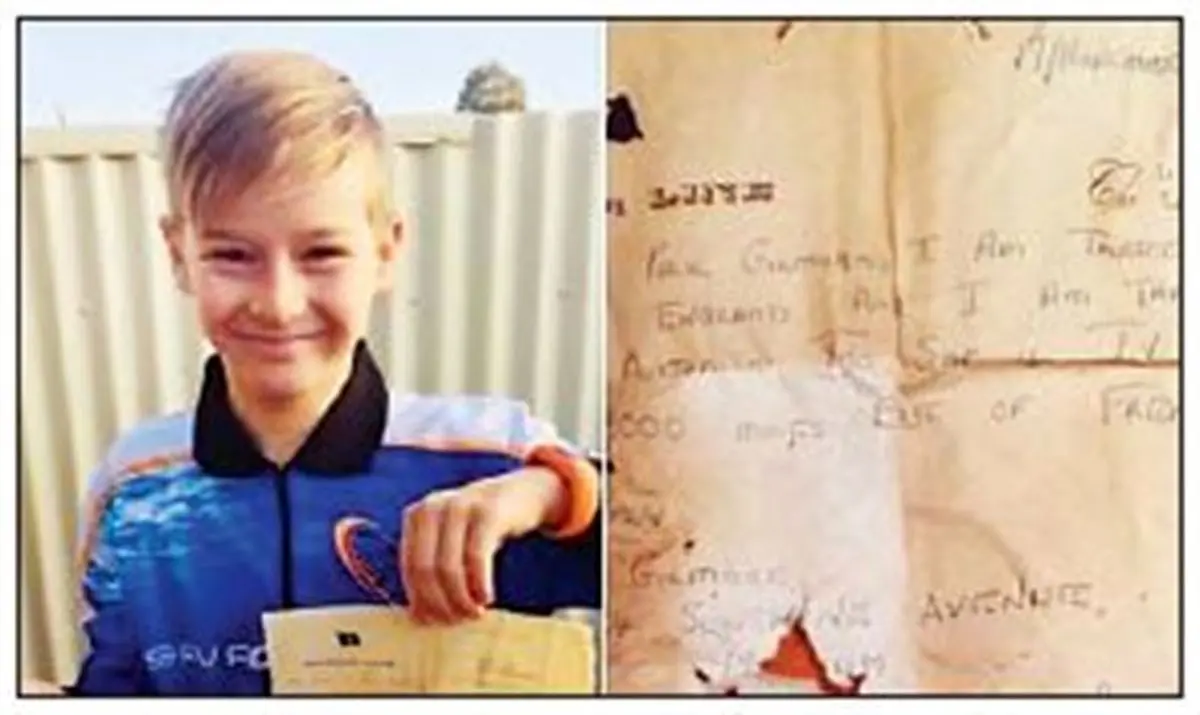 نامه‌ای که ۴۹ سال سرگردان بود