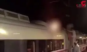 برق‌گرفتگی جوان ماجراجو هنگام گرفتن عکس سلفی !