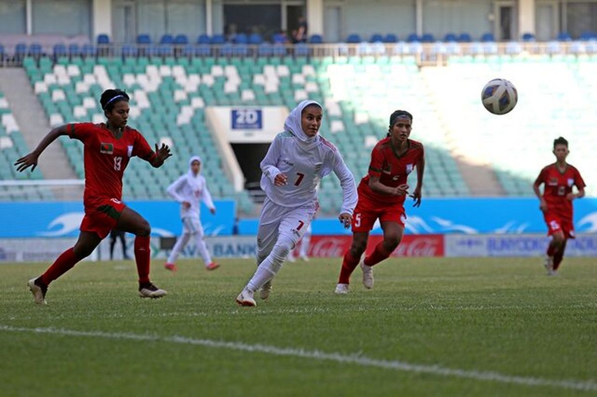 ایران صفر_ ۷ چین/ شکست سنگین فوتبال زنان ایران در دومین گام جام ملت‌ها