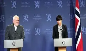 نشست خبری وزرای خارجه ایران و نروژ/توضیح ظریف درباره سفرش به پاریس