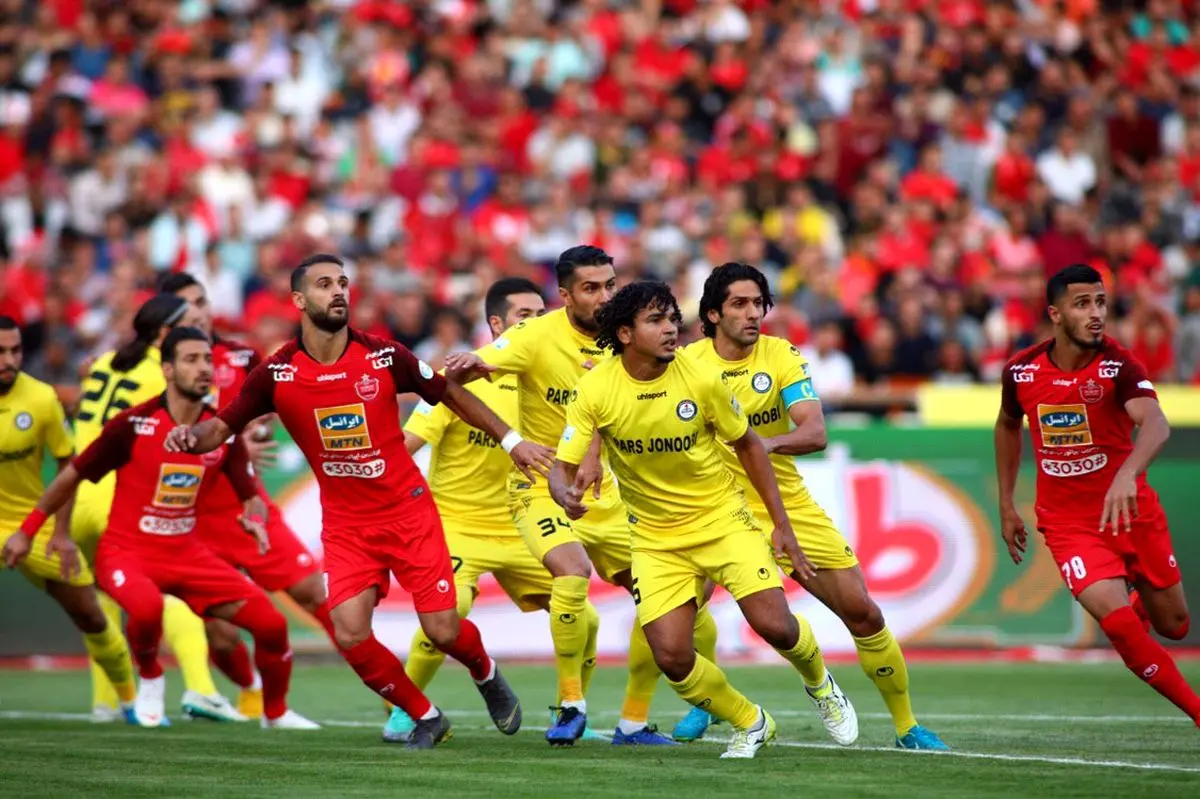 تساوی پرسپولیس و پارس جنوبی در نیمه نخست