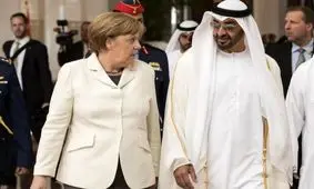 تماس تلفنی مرکل با ولیعهد ابوظبی