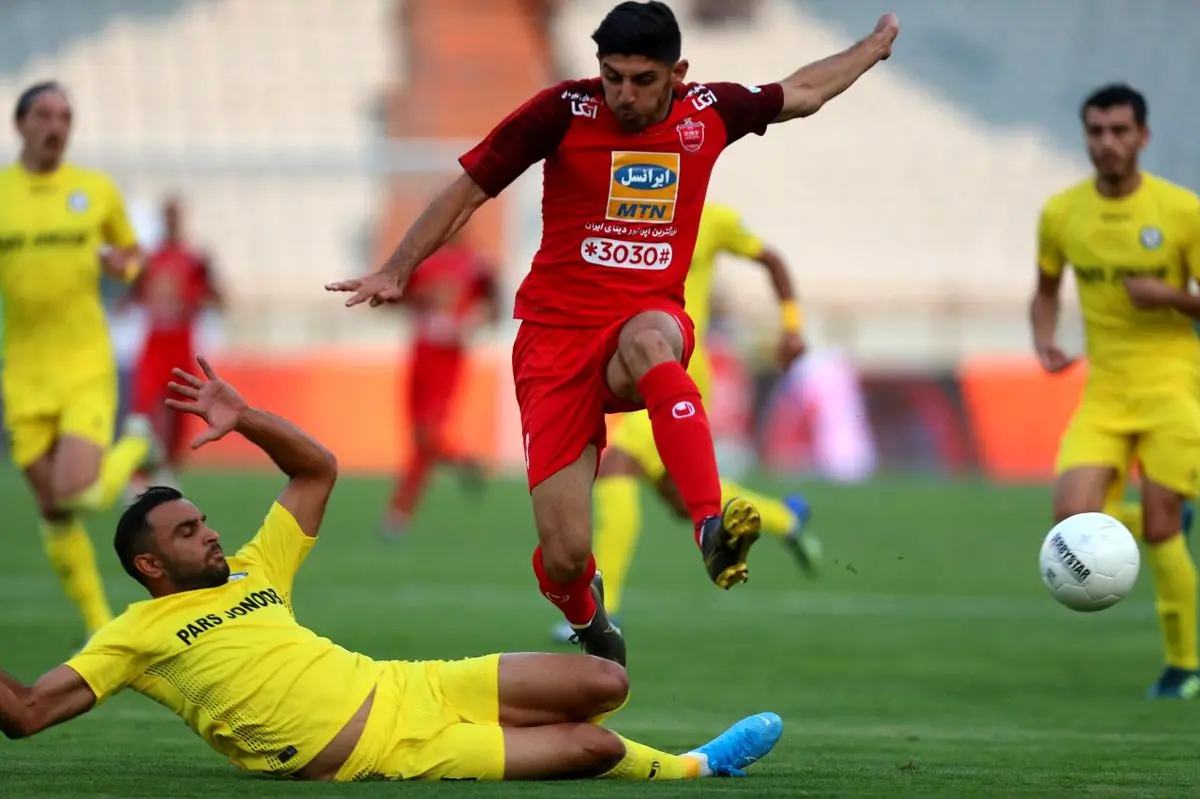 گزارش تصویری دیدار پرسپولیس تهران - پارس جنوبی‌جم