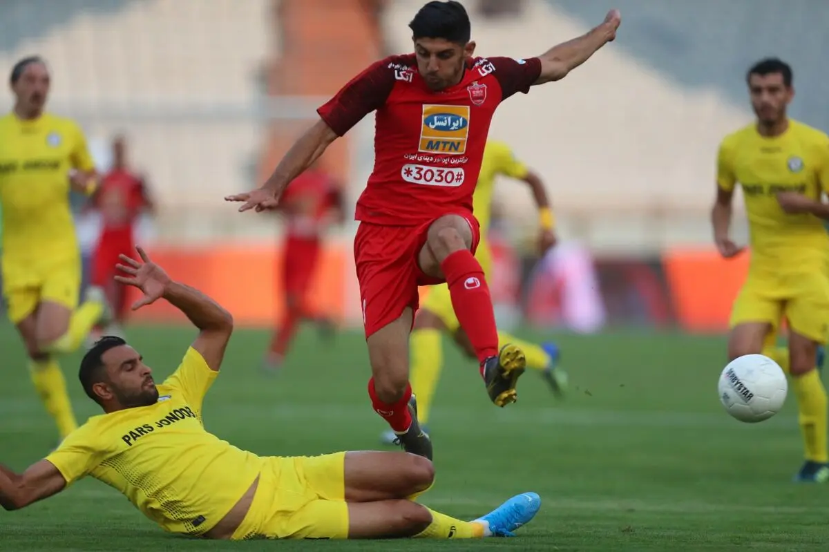 گزارش تصویری دیدار پرسپولیس تهران - پارس جنوبی‌جم