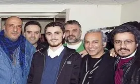 سیداحمد خمینی در جمع بازیگران سینما + عکس