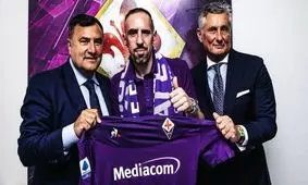 حضور ریبری برای نخستین بار در ترکیب فیورنتینا