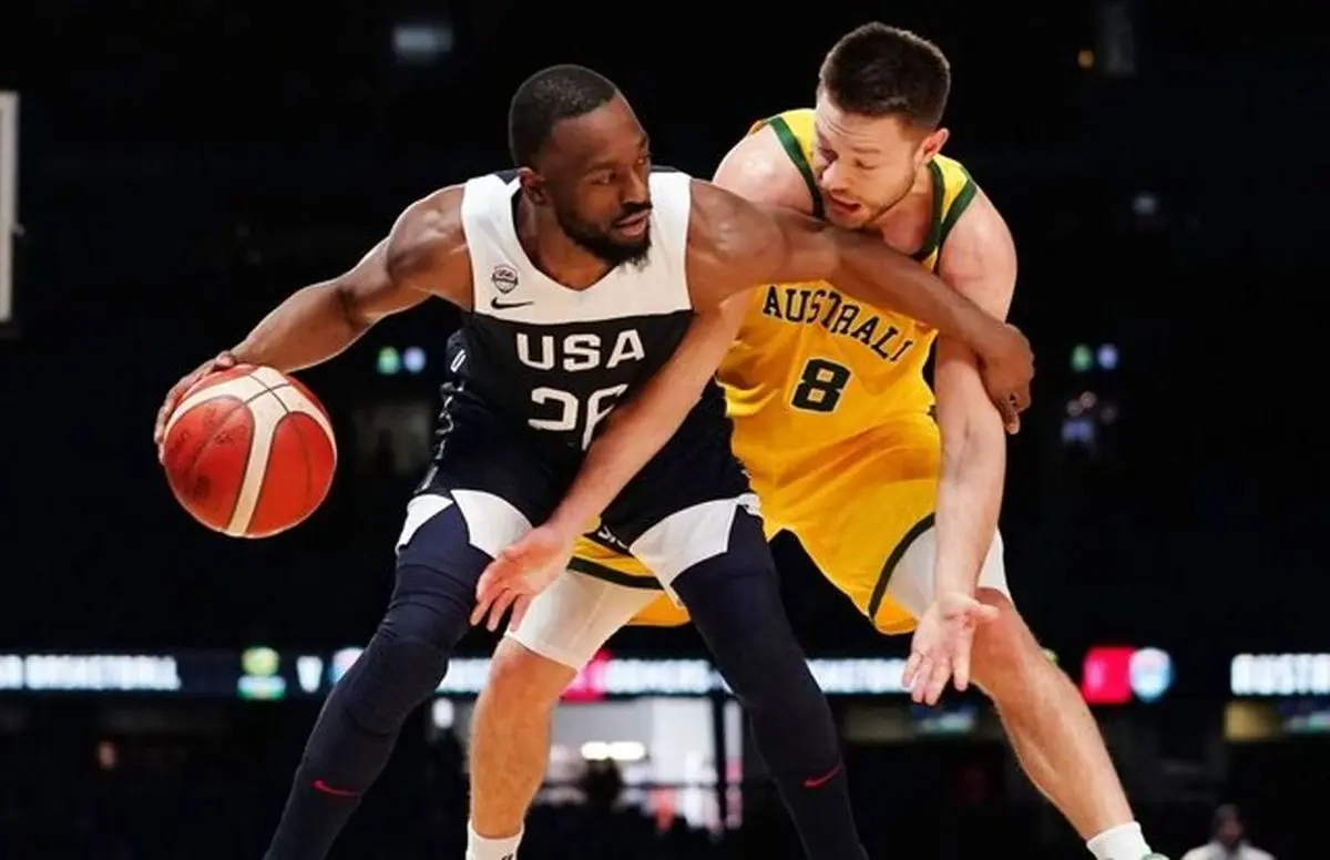 شکست تیم ملی بسکتبال آمریکا یک هفته پیش از شروع جام جهانی