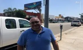 عکس/ جدیدترین عکس از جاسوس سریال گاندو در لس آنجلس