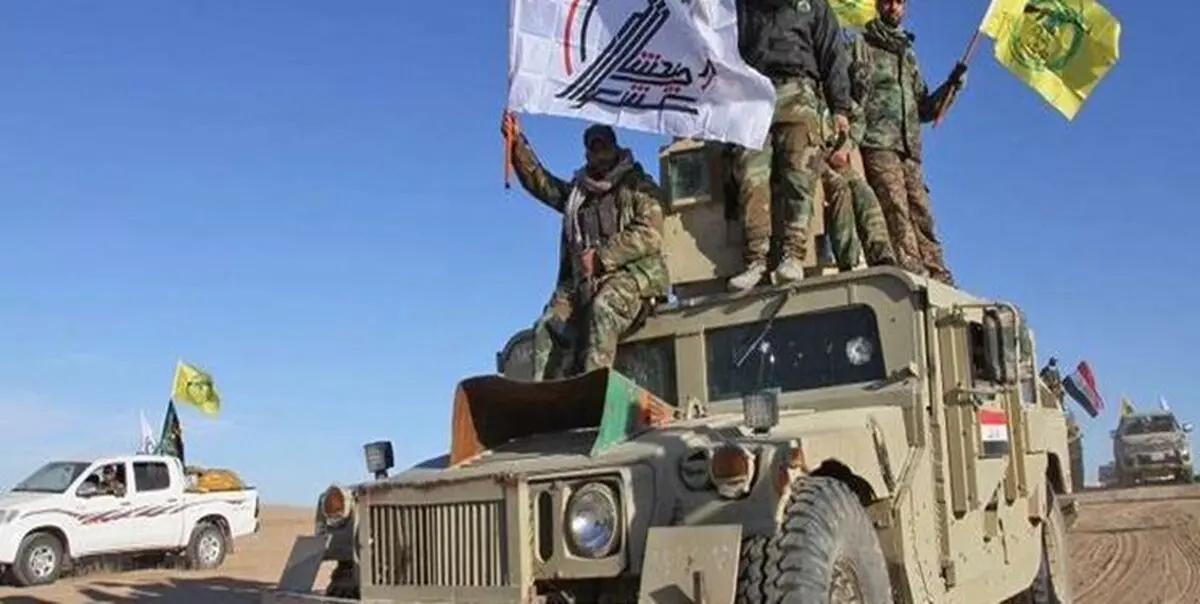 المیادین: یک پهپاد ناشناس ۲ خودروی الحشد الشعبی را در مرز سوریه هدف قرار داد