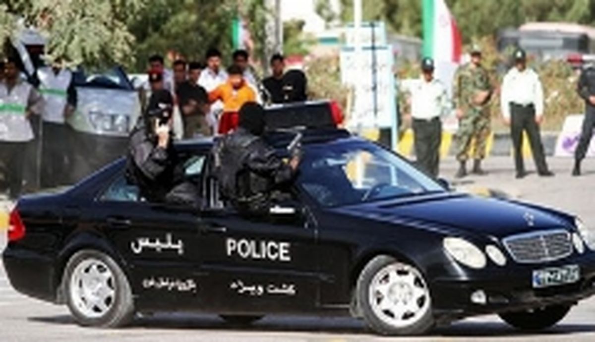 شلیک مرگبار پلیس به خودروی تبهکاران مسلح در شیراز