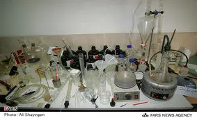 کشف کارگاه ساخت ماده مخدر شیشه در ساوجبلاغ