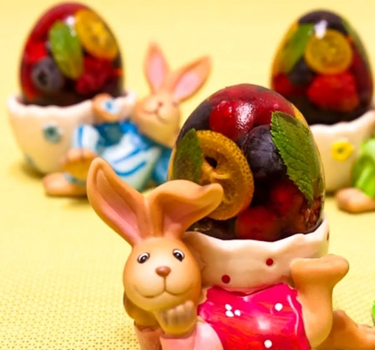 تخم مرغ ژله ای