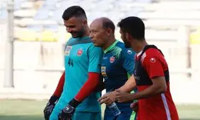 کالدرون هنوز مرد اول تمرین پرسپولیس