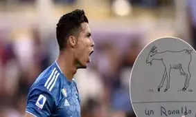 برگه امتحانی یک دانش آموز سوژه شبکه‌های اجتماعی شد / وقتی نام کریستیانو رونالدو روی یک بز گذاشته می‌شود!