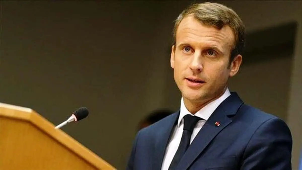 مکرون: ممنوعیت فروش نفت ایران به هند را خاتمه دهید