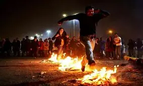 آمار مصدومان چهارشنبه آخر سال در قزوین به ۷ نفر رسید