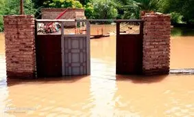 سیل در حاشیه رود نیل در سودان‎+ عکس