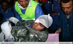 انفجار مواد محترقه دست‌ساز در کرمانشاه ۸ مصدوم برجای گذاشت‌