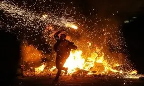 چهارشنبه‌ آخر سال در قم ۴ مصدوم برجای گذاشت