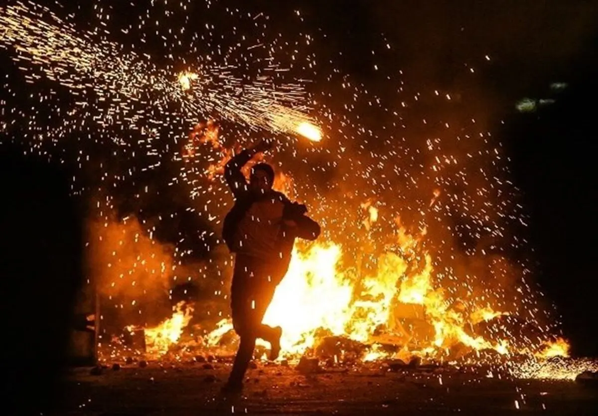 چهارشنبه‌ آخر سال در قم ۴ مصدوم برجای گذاشت