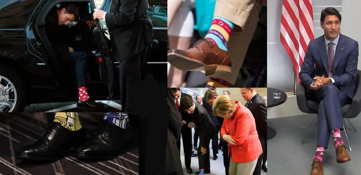 نخست وزیر کانادا جوراب صورتی خود را از کجا خریده است؟