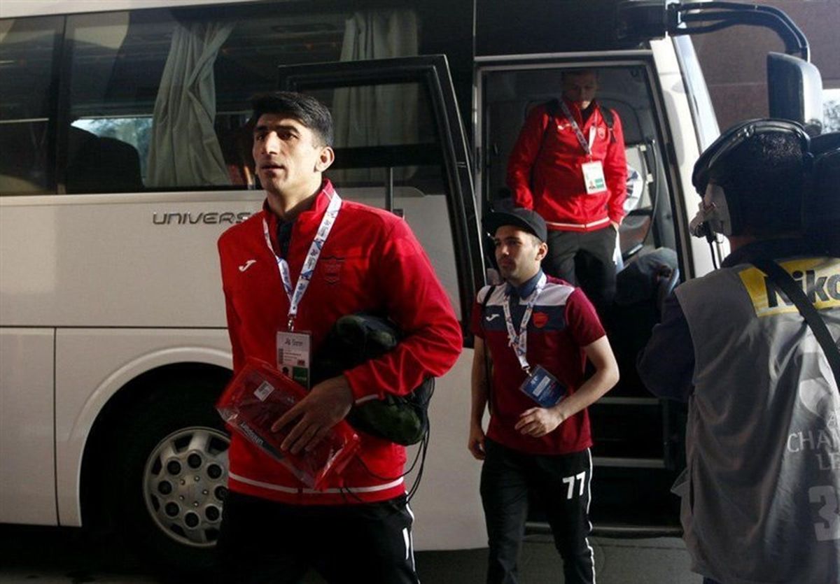 بازگشت پرسپولیس به تهران بدون کرواتها