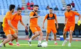 آخرین تمرین شهرخودرو پیش از مصاف با شاهین