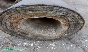 لوله‌های رسوب گرفته آب آشامیدنی در زابل+ عکس